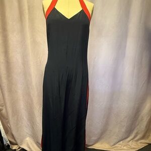 rag & bone Black and Red Maxi Dress